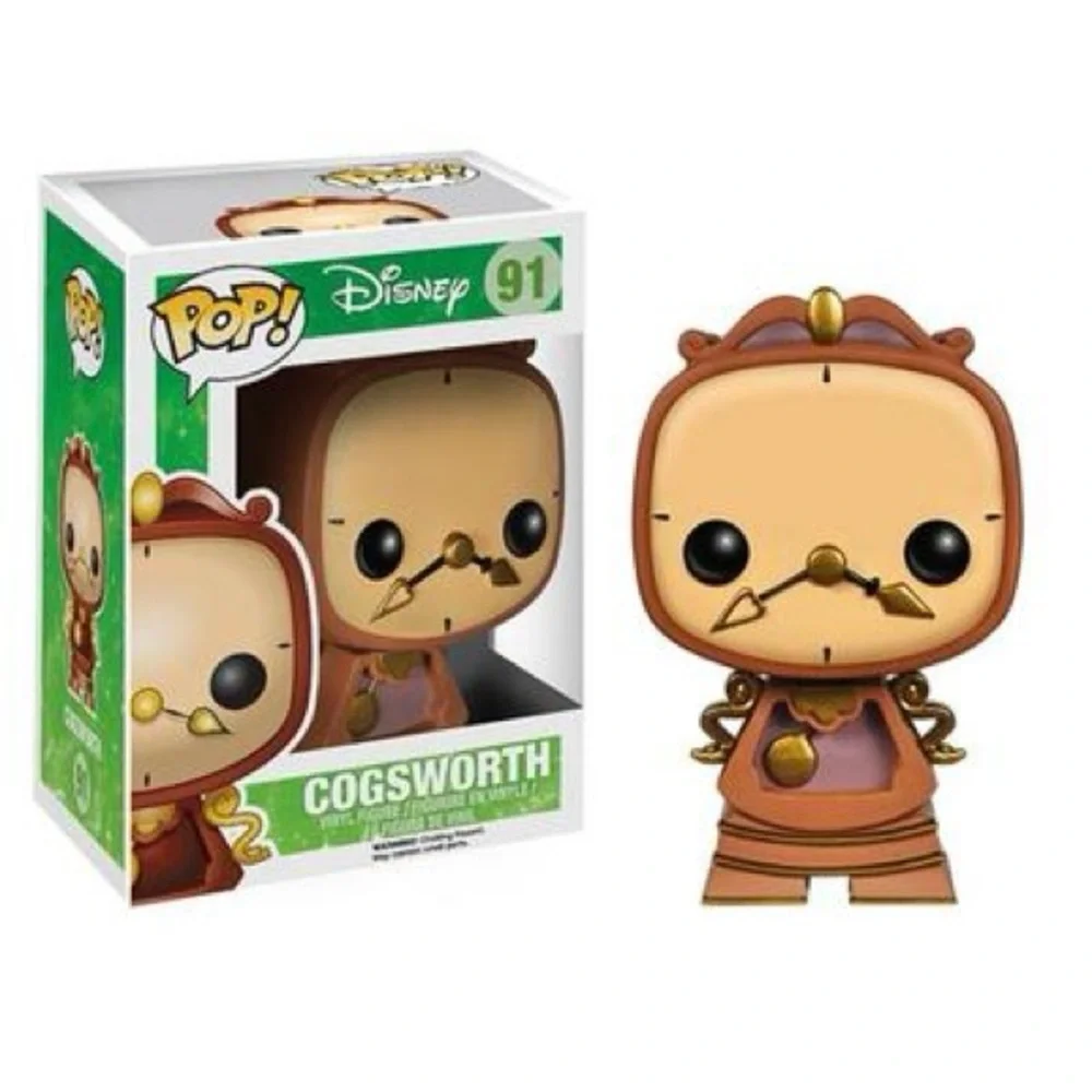FUNKO POP DISNEY BEAUTY AND THE BEAST COGWORTH 91 Vinyl Figure
